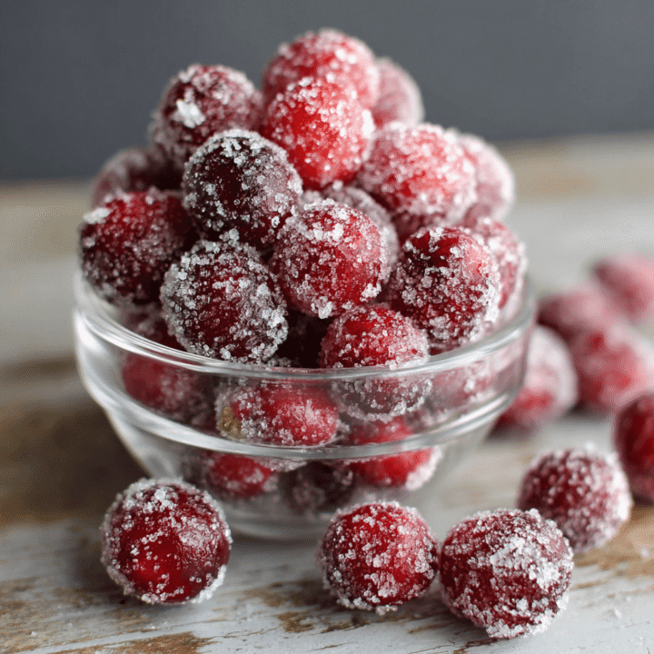 Sugared Cranberries Recipe