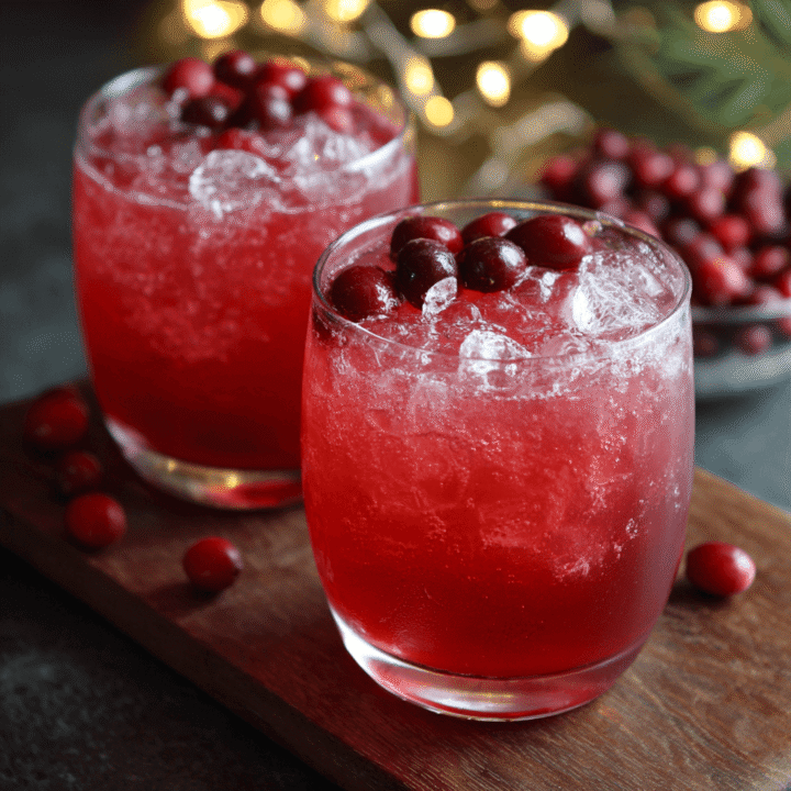 Vanilla Cranberry Crush Mocktail Recipe