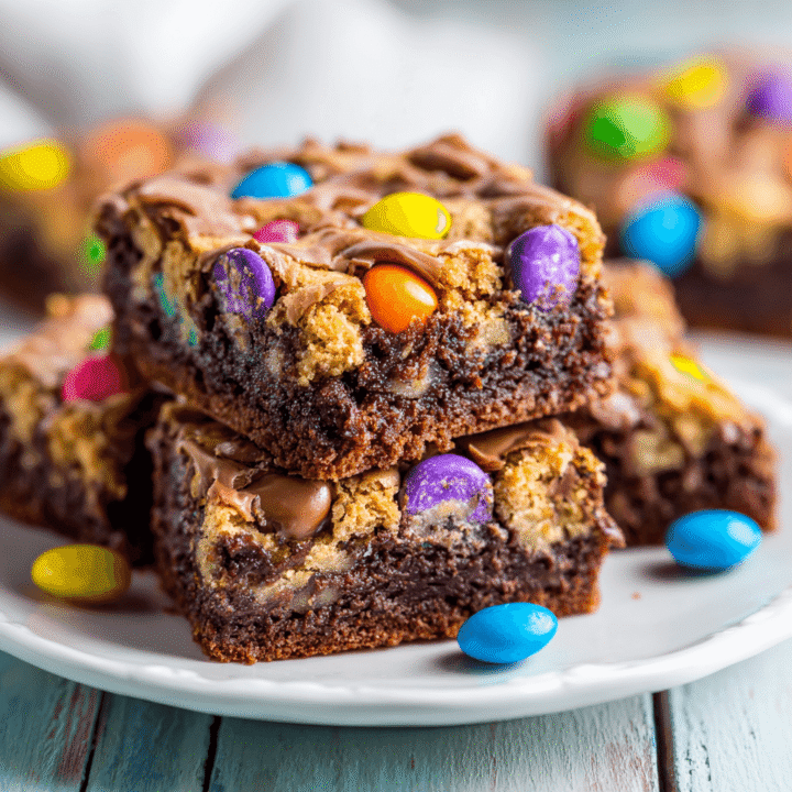 Monster Cookie Fudgy Brownies Recipe