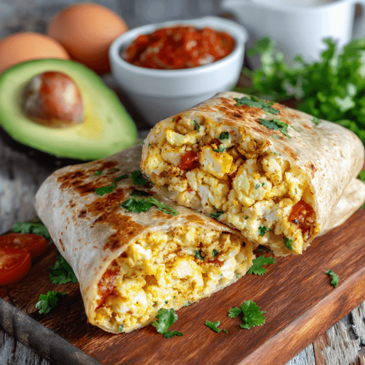 High-Protein Breakfast Burrito Recipe