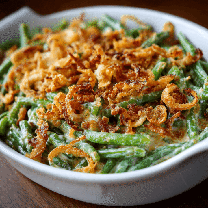 Creamy Parmesan Green Beans Casserole Recipe