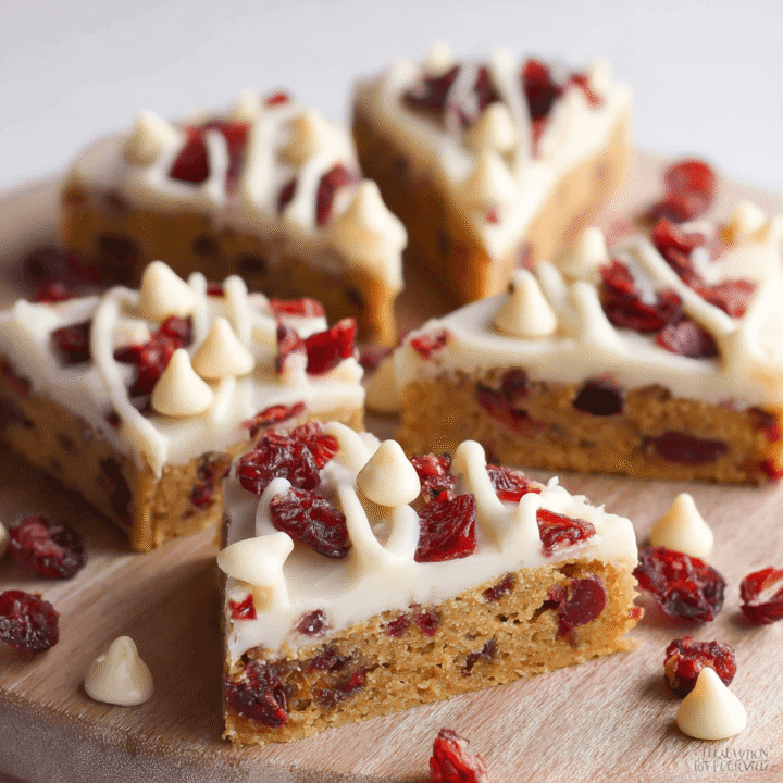 Starbucks Copycat Cranberry Bliss Bars Recipe