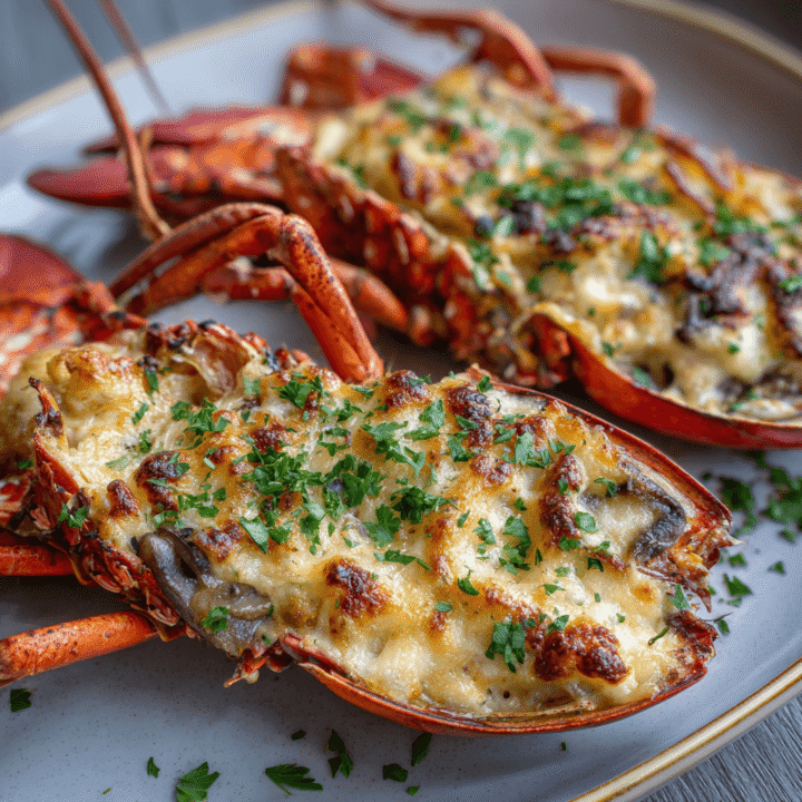 Decadent French Lobster Thermidor Recipe