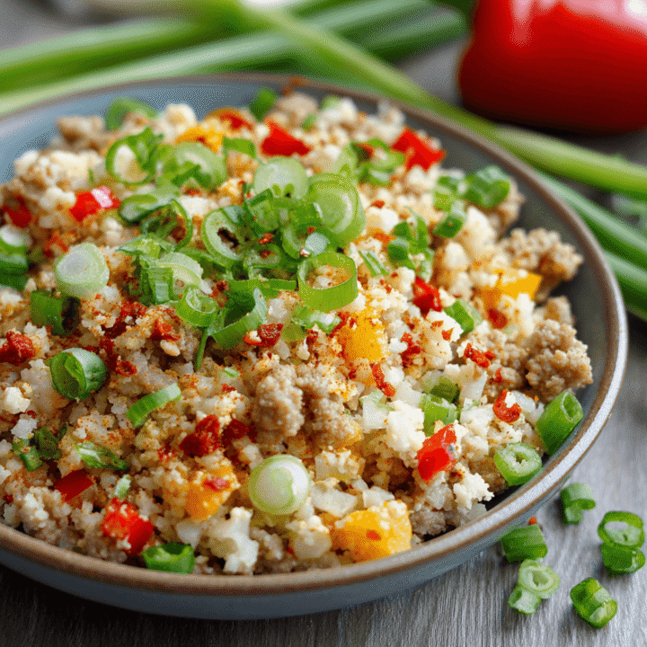 Spicy Turkey Cauliflower Rice Recipe