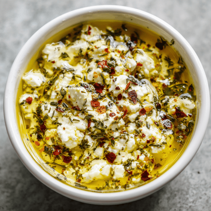 Mediterranean Feta Dipping Oil Recipe