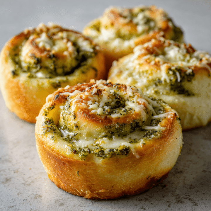 Cheesy Pesto Rolls Recipe