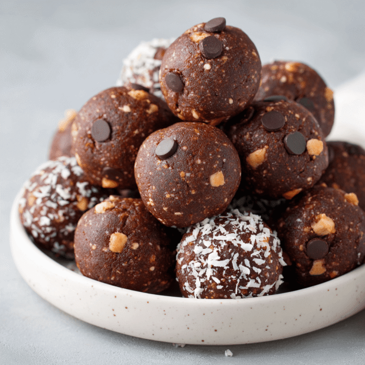 No Bake Brownie Bites Recipe