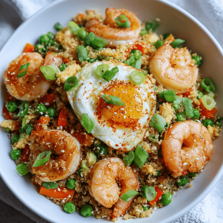 Shrimp & Cauliflower Fried Rice Recipe