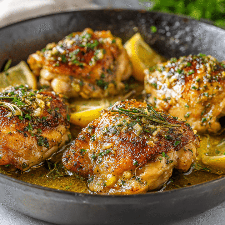 Garlic Butter Chicken Thighs Recipe