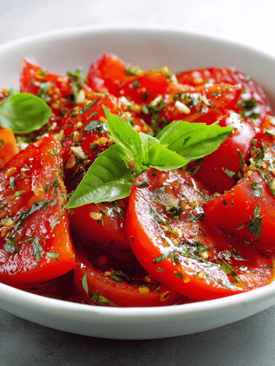 Marinated Tomatoes Recipe