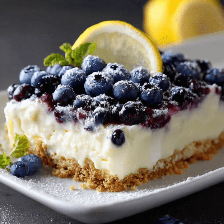 Blueberry Lemon Heaven Dessert Recipe