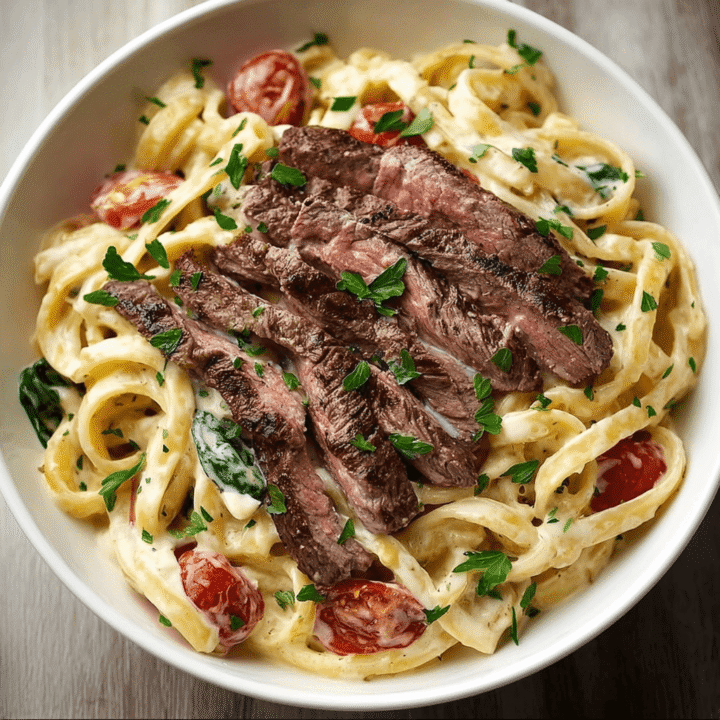 Steak and Boursin Pasta Recipe