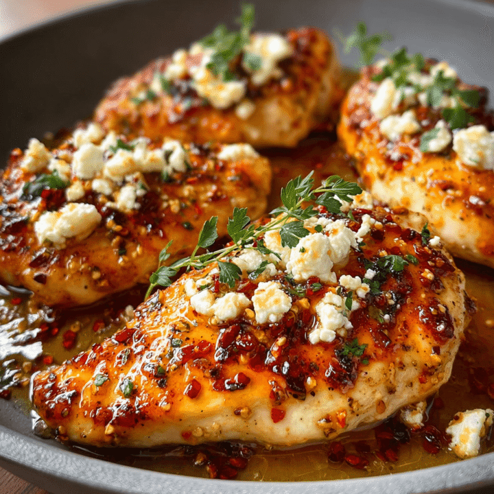 Hot Honey Feta Chicken Recipe