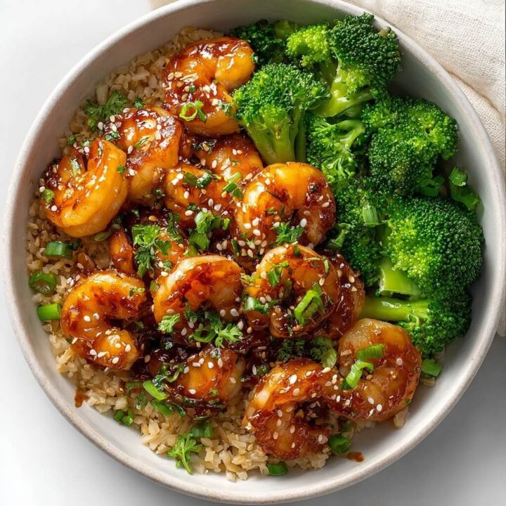 Teriyaki Shrimp Rice Bowl Recipe