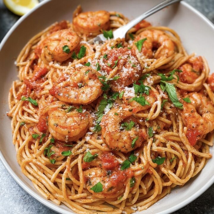 Spicy Tomato Shrimp Pasta Recipe