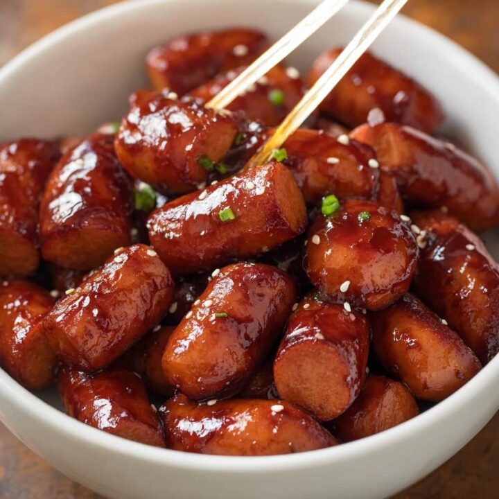 BBQ Brown Sugar Sausage Bites Recipe