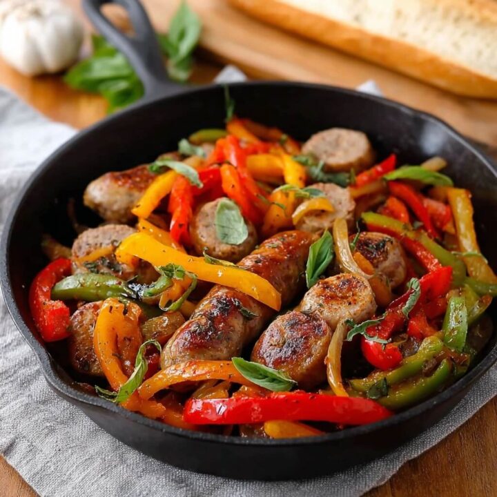 Italian Sausage & Peppers Skillet Recipe
