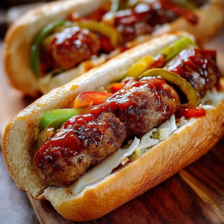 BBQ Sausage Sandwich Recipe