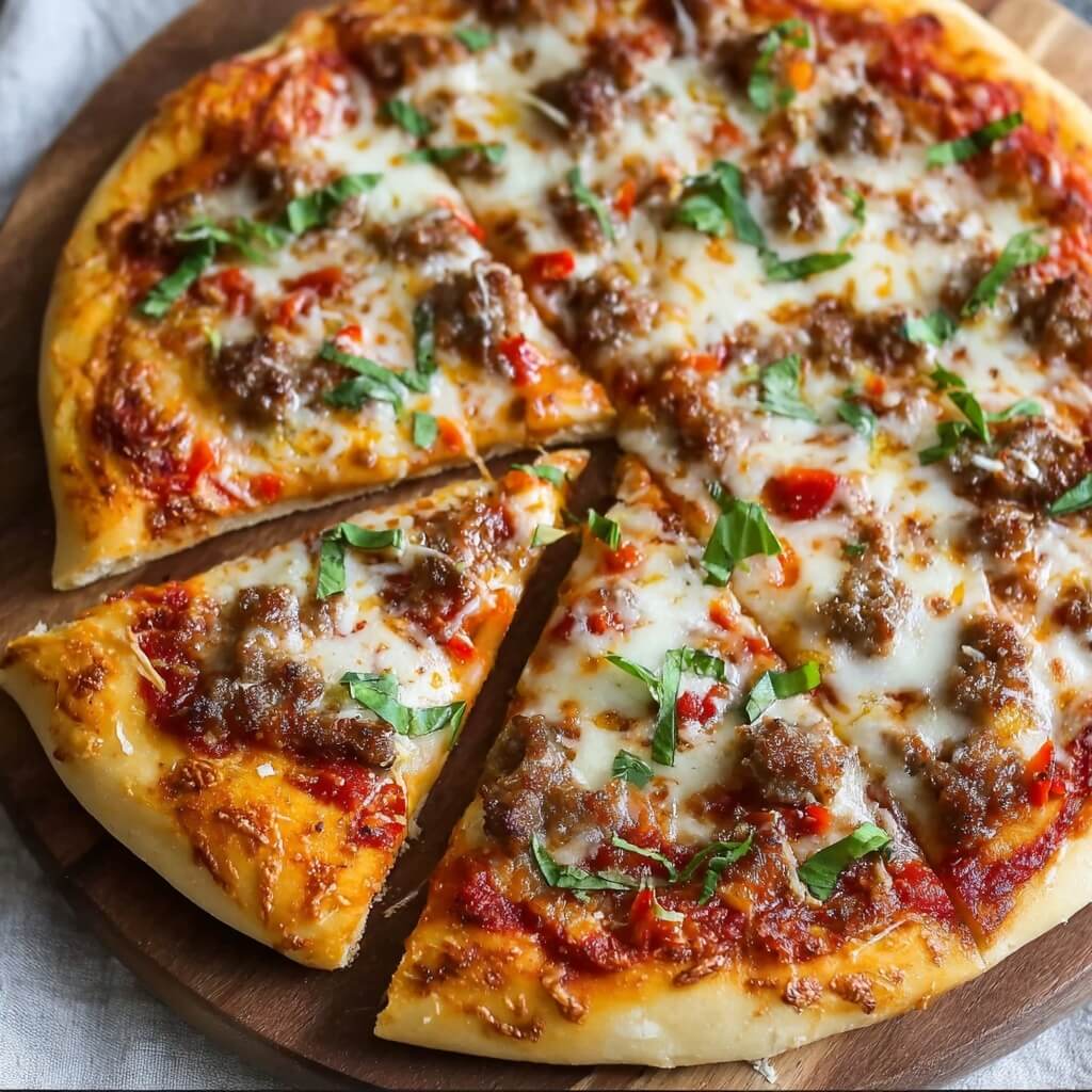 Sausage Pizza Recipe