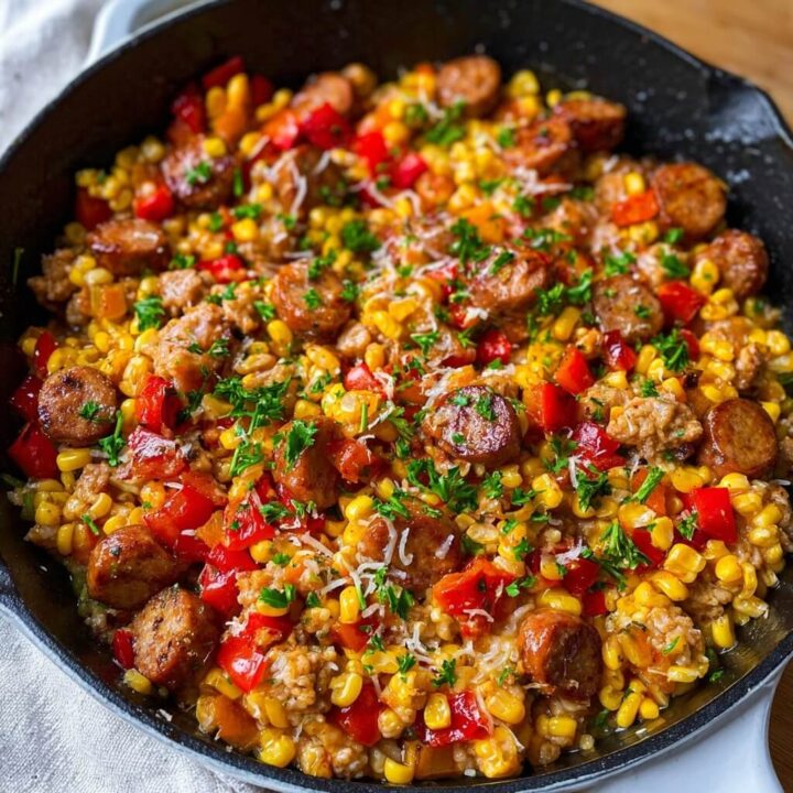 Sausage & Corn Skillet Recipe