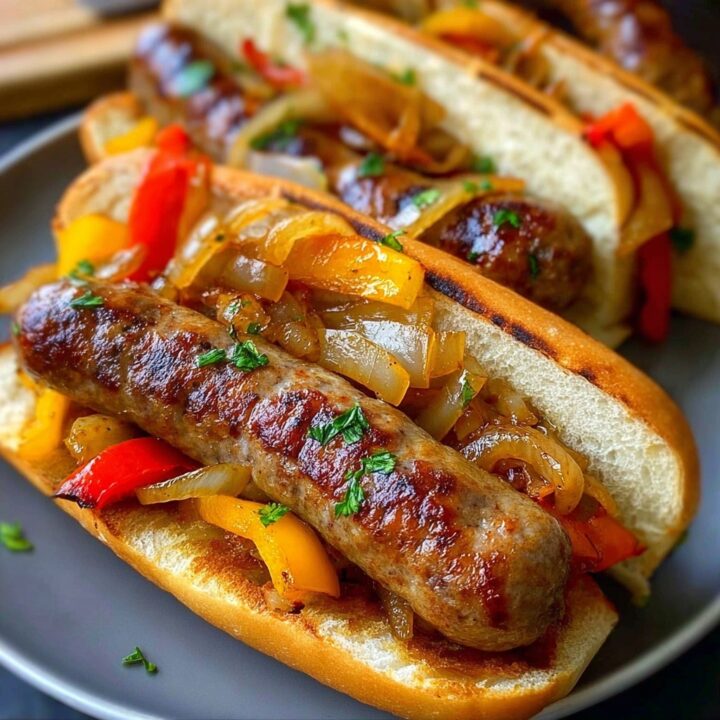 Grilled Sausage Hoagie Recipe