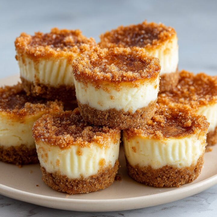 Mini Churro Cheesecake Bites Recipe