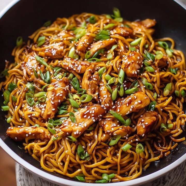 Teriyaki Chicken Noodles Recipe