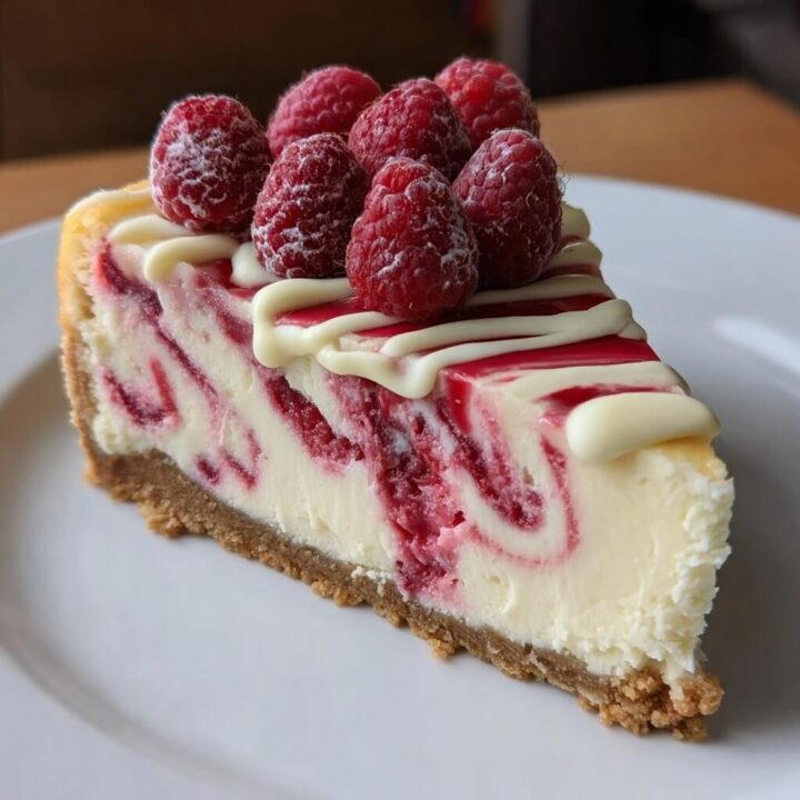 Raspberry White Chocolate Cheesecake Recipe