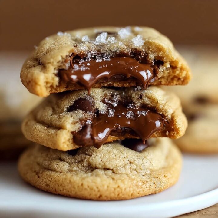 Nutella Stuffed Cookies Recipe