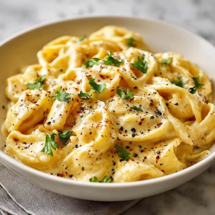 Roasted Garlic Cream Pasta Recipe