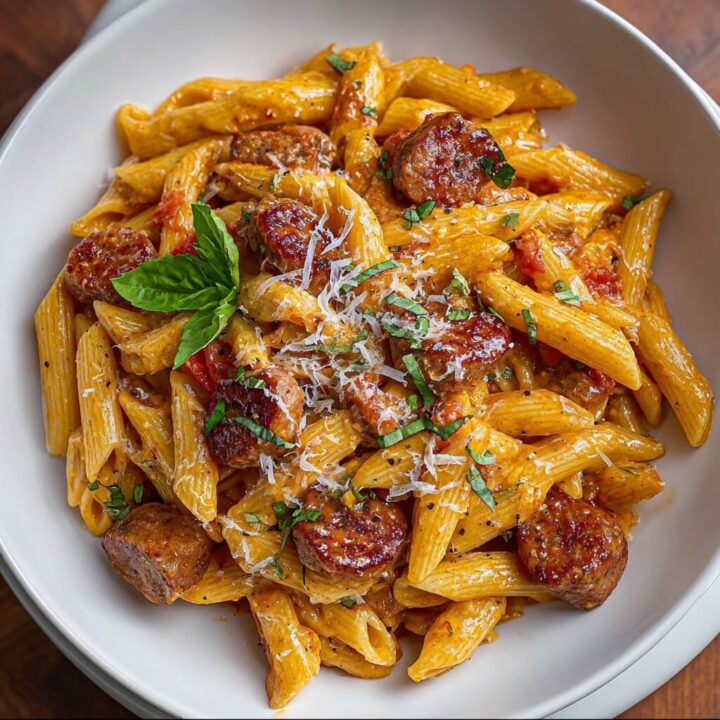 Spicy Sausage Tomato Pasta Recipe