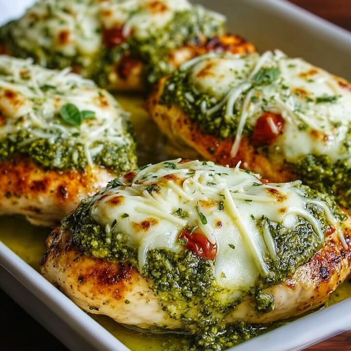 Pesto Mozzarella Chicken Recipe
