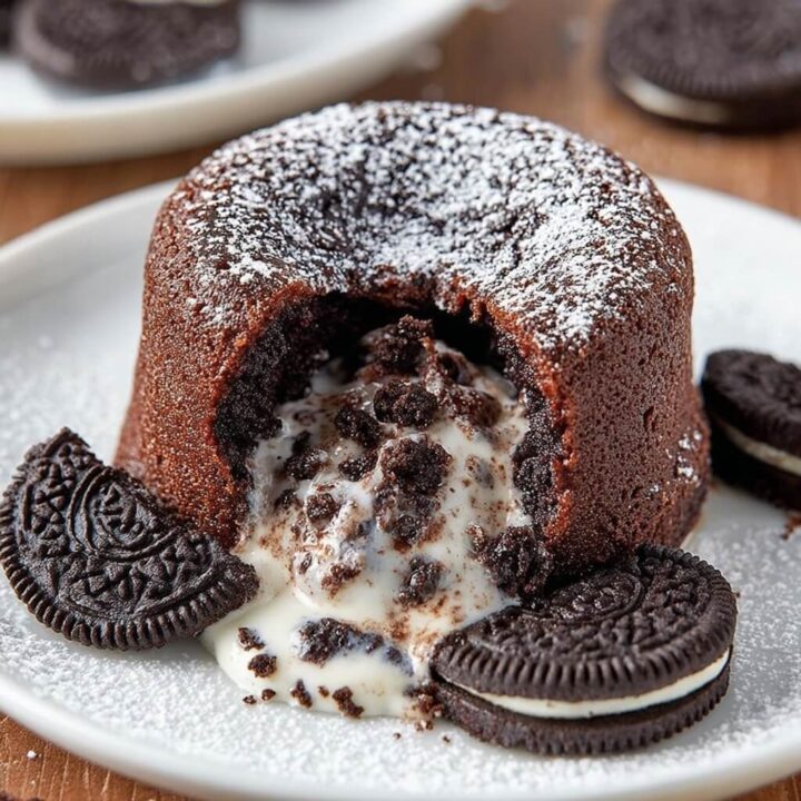 Oreo Lava Cake Recipe