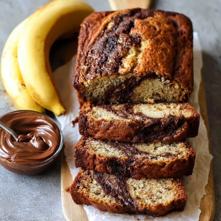 Nutella Banana Bread Recipe