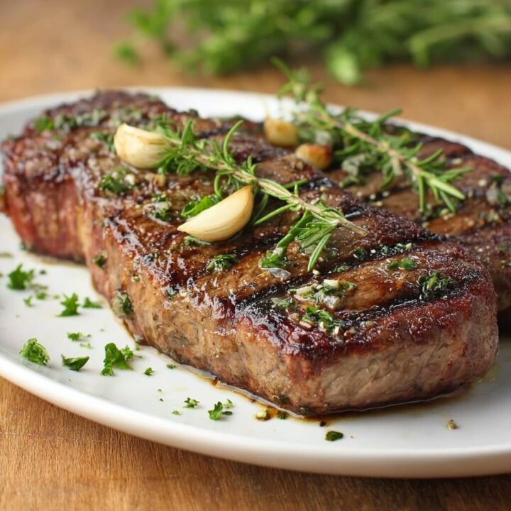 Garlic Herb Grilled Steak Recipe