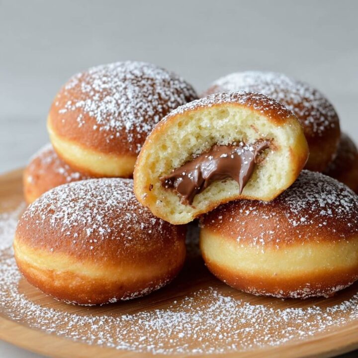 Nutella Brioche Donuts Recipe