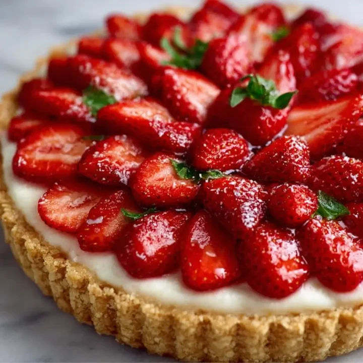 Strawberry Cream Tart Recipe