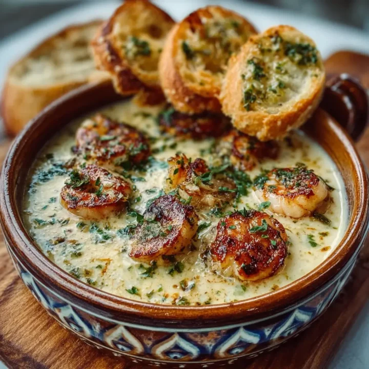 Rustic French Garlic Soup