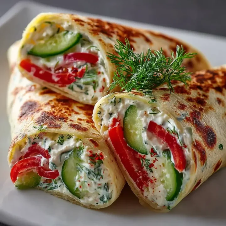 Protein-Packed Breakfast Wrap with Cottage Cheese