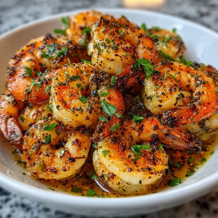 Garlic Parmesan Roasted Shrimp
