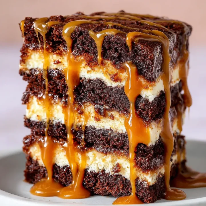 Salted Caramel Chocolate Fudge Cake