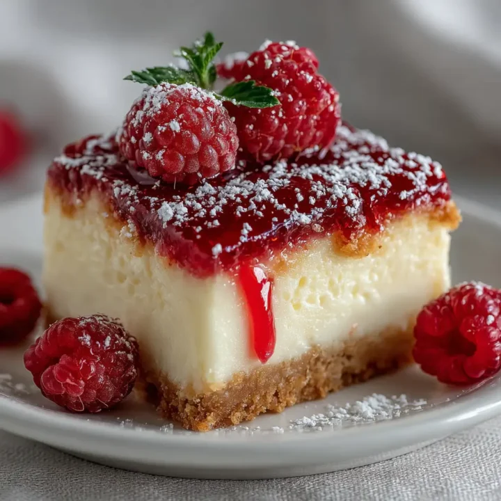 Dreamy Raspberry Cheesecake