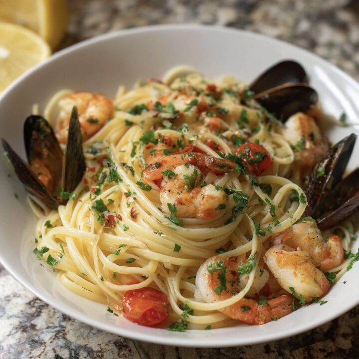Seafood Linguine Recipe