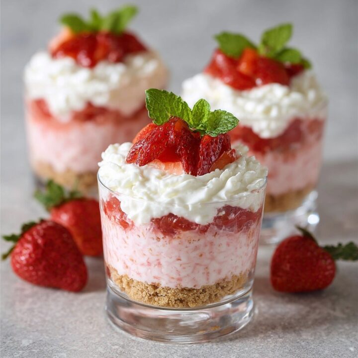Strawberry Cream Cloud Cups Recipe