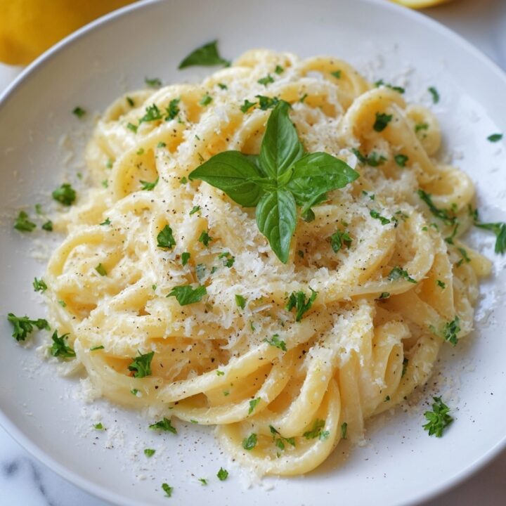 Creamy Garlic Parmesan Pasta Recipe