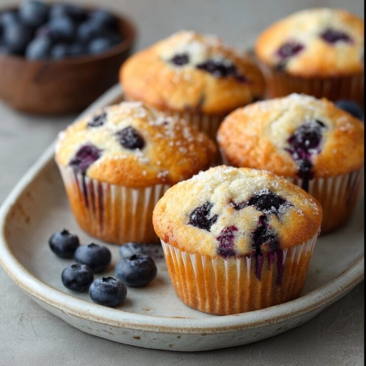 Blueberry Muffins Tray Recipe