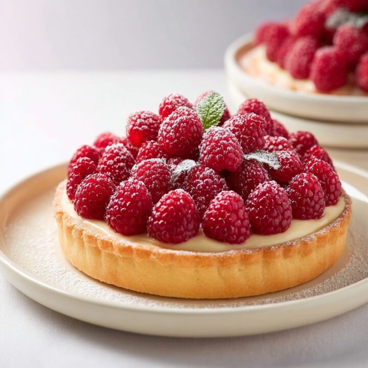 Raspberry Tart Plate Recipe