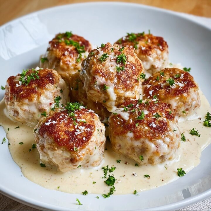 Chicken Cordon Bleu Meatballs Recipe