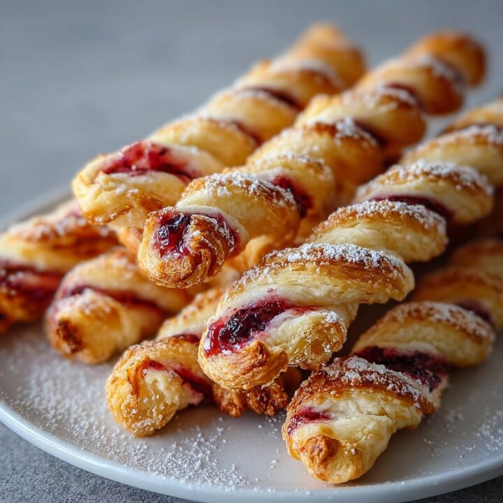 Berry Puff Twists