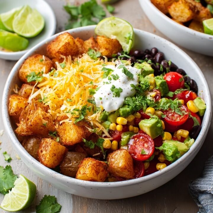 Loaded Fiesta Potato Bowls